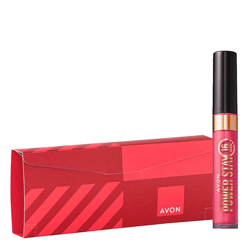 Presente Avon Batom Power Stay - Super Malva